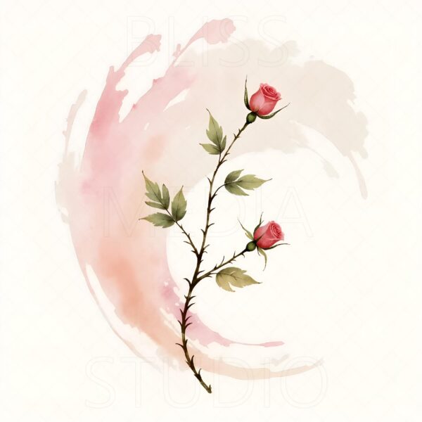 13 Climbing Rose Botanical Prints – Chateaucore Wall Art Set (Digital Download) - Image 10