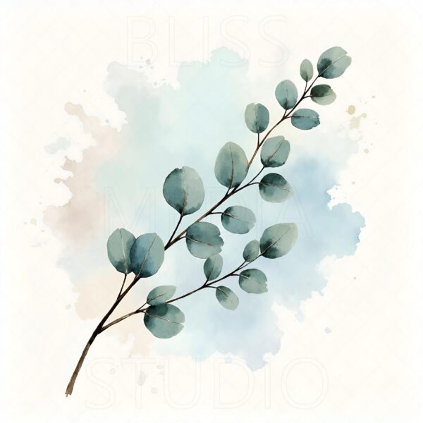 14 Eucalyptus Botanical Prints – Chateaucore Wall Art Set (Digital Download) - Image 14