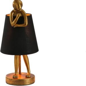Bunny Table Lamp - Art Deco Revival Elegance With Vintage Glamour