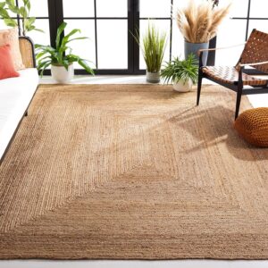 Natural Handmade Jute Rug 8x10 – The Durable, Eco-Friendly Foundation for Your Guest Space
