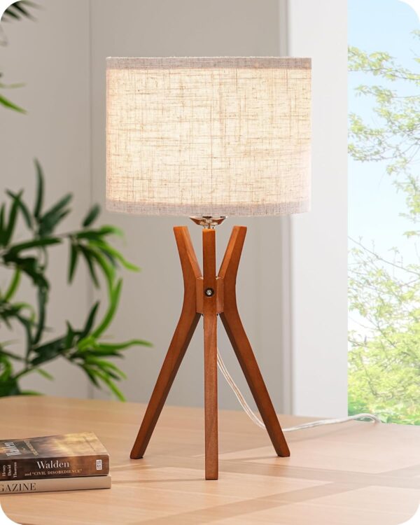 Mid-Century Table Lamp with Tripod Base