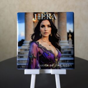 Greek Mythology Conversational Coaster: Hera